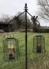 Bird feeder stand