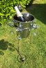 Champagne bucket and glasses holder
